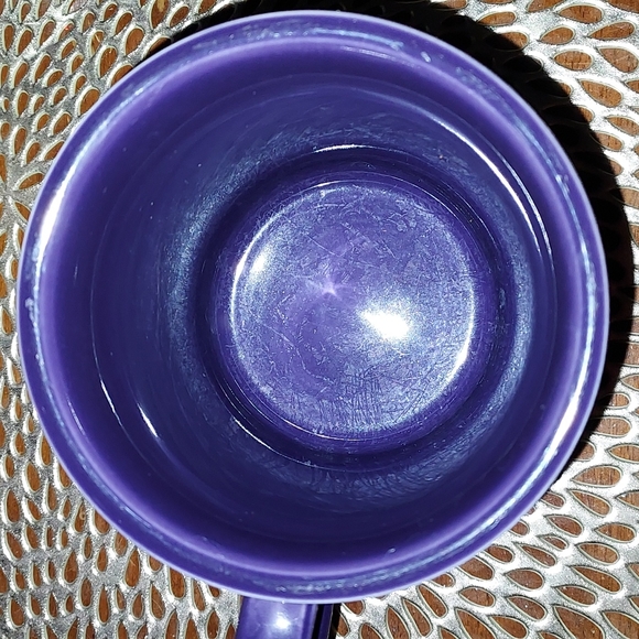 FiestaWare set of 2 mugs in the color Eggplant GUC! - Picture 4 of 12
